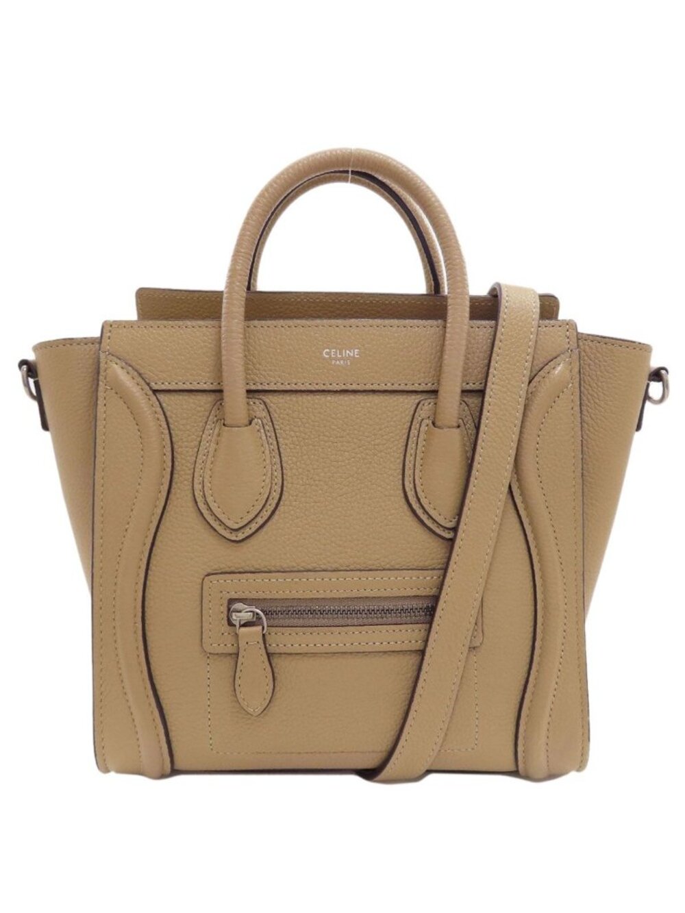 Celine Luggage Nano 2-Way Handbag Calfskin